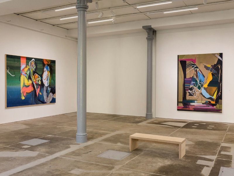 Swimming Together, Izvor Pende - Daniel Richter, Museum of Modern and Contemporary Art Rijeka 2018