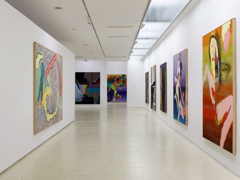 Swimming Together, Izvor Pende - Daniel Richter, Museum of Fine Arts Split 2017