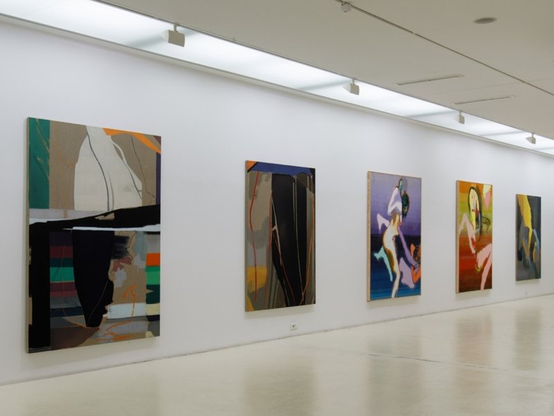 Swimming Together, Izvor Pende - Daniel Richter, Museum of Fine Arts Split 2017